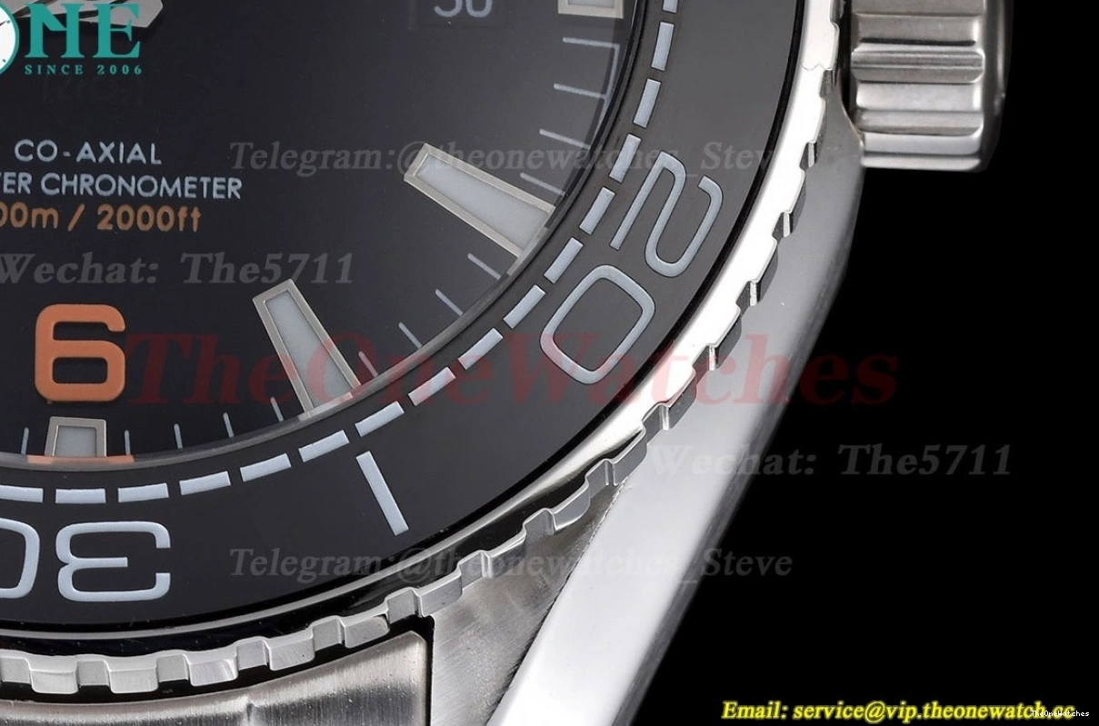 SS SS Dial Seamaster GDF Black MY8215 43mm 600m Oyster 0226